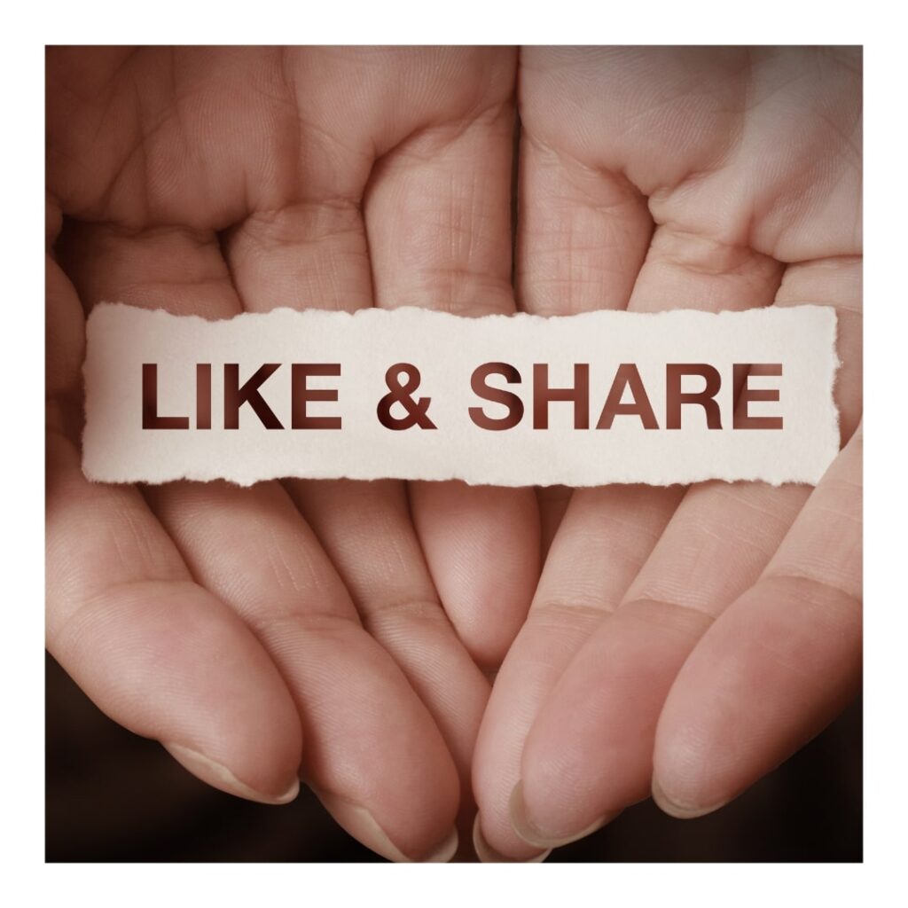 like & share