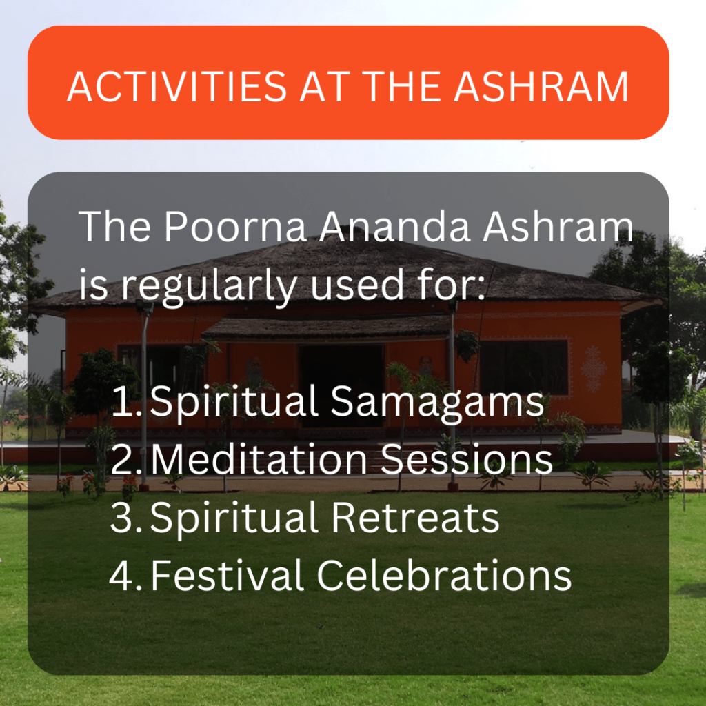 poorna ananda ashram facilities